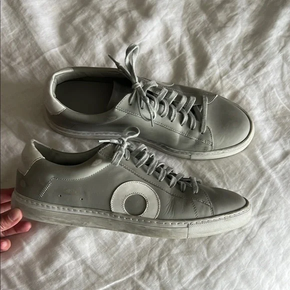 Oliver Cabell Men’s Low 1 Sneakers Men’s Shoes Size 9 Particle Grey - Picture 2 of 12